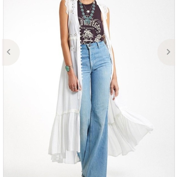 ***Rare*** Spell Isla Bonita embroidered lace duster - Picture 7 of 13